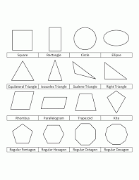 Your preschooler may not often encounter shapes in his everyday conversation nor is it the most important subject that he will study in school. Free Printable Shapes Coloring Pages For Kids Geometry Worksheets Shapes Worksheets Printable Shapes
