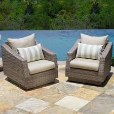 Rst Brands Cannes Patio Club Chair With Slate Grey Cushions 2 Pack Op Peclb2 Cns Slt K The Home Depot Luxury Patio Furniture Outdoor Seating Set Pallet Furniture Outdoor