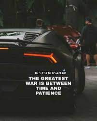 These attitude quotes show that the right thoughts and behaviors yield positive results when we apply them in our lives. 100 Best Car Lover Whatsapp Status Cool Car Lover Quotes