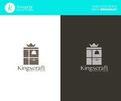 Or browse the logo ideas below! Upmarket Modern Retail Logo Design For Kingscraft Subheading Doors Kitchens Furniture By Krearts Design 2399525