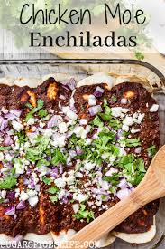 Chicken Mole Enchiladas Recipe Chicken Mole Chicken Mole Enchiladas Recipe Enchilada Recipes