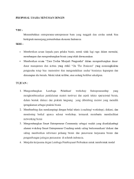 Penutup tulislah kata atau kalimat sopan sebagai penutup proposal usaha kecil yang anda buat. Contoh Makalah Bisnis Minuman Contoh Surat