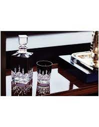 The best way to decant your scotch is with sophisticated glassware. Glass Waterford Lismore Black Square Decanter Waterford Glassware Decanters