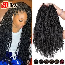 A nubian twist is created by twisting hair into hair extensions that come in a very tight, coiled pattern. Silike Passion Twist Hair 12 Inch Fluffy Prelooped Crochet Braids Nubian Twists Synthetic Braiding Hair Extension For Women Aliexpress