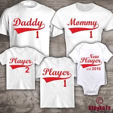 Family Personalised Birthday Boy Birthday T Shirt Designs Personalized Family T Shirts Baseball Mommy Daddy Set Of 5 Etsy In 2020 Family Reunion Shirts Family Shirts Family Shirts Matching