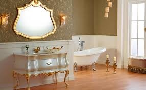 Klasik Banyo Modelleri Asortie Luks Banyo Dolaplari