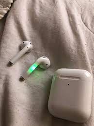 My Airpods Started Doing This Yesterday And Every Time I Google Something About A Green Light And Airpods It Tells Me About Charging Any Clue What S Up Airpods