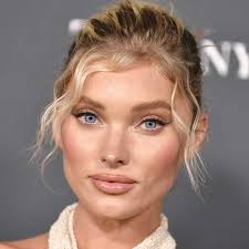 Victoria's Secret model Elsa Hosk stuns in mini shirt dress