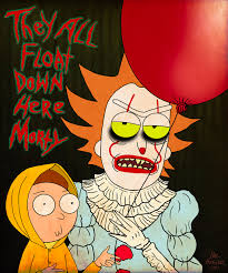 We all float down here. They All Float Down Here Morty Imgur