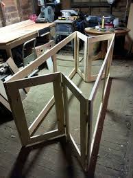 Folding Workbench Base Built From 20 In Lumber And Using Pocket Screws It S Lught Enough To Hang On Folding Workbench Craft Table Diy Woodworking Workbench