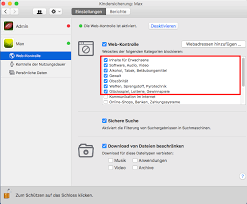 Anpassen Der Einstellungen Der Kindersicherung In Kaspersky Internet Security 19 Fur Mac