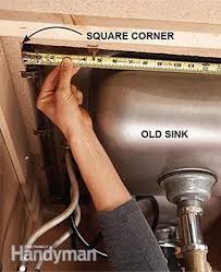 Replace A Sink Install New Kitchen Sink Diy Family Handyman