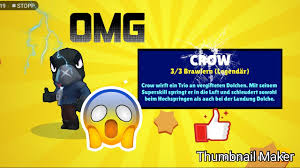 Without any effort you can generate your gems for free by entering the user code. Omg Ich Habe Crow Gezogen Brawl Stars 4 Youtube