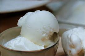 Glace Orientale A La Fleur D Oranger A La Sorbetiere Happy Papilles Recette En 2020 Creme Glacee Vegetalienne Glace Recette Glace