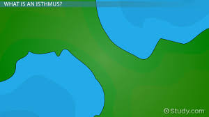 Students can also draw landforms and bodies of water that are unique to their state. Isthmus Landform Definition And Examples Video Lesson Transcript Study Com
