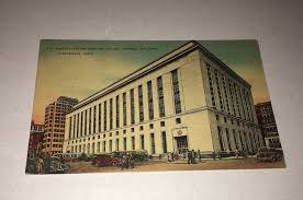 1930 S Postcard United States Post Office And Federal Bldg Cincinnati Ohio Postcards For Sale Cincinnati Postcard