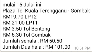 Kadar tol lpt2 lebuhraya pantai timur 2 harga minyak. Kadar Tol Lpt2 Lebuhraya Pantai Timur 2 As