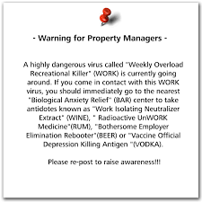 Hahaha A Warning For Property Managers Propertymanagement Property Management Humor Property Management How To Motivate Employees