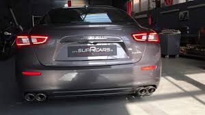 Active Sound System Maserati Ghibli Diesel By Suprcars Novitec Youtube