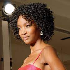 Loose curls with permed short hair. 50 Most Beautiful African American Short Hairstyles Short Hair Styles African American Black Women Hairstyles Short Hair Styles