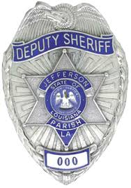 Us State Of Louisiana Jefferson Parish Sheriff Department Badge Police Badge Badge Police