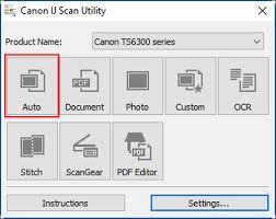 Select ij scan utilityon the start screen. Canon Knowledge Base Scanning Easily With Ij Scan Utility Windows Ts6320