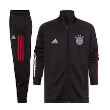 The new liverpool home kit will feature the same colours as the portugal 2018 world cup shirt. Bayern Munich Kids Black Tracksuit 2020 21 Official Adidas