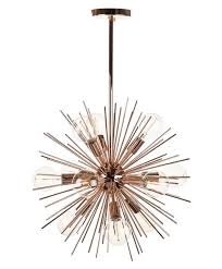 Drita Starburst Pendant Lamp In Gold Rose Gold Pendant Light Gold Pendant Lighting Pendant Lamp