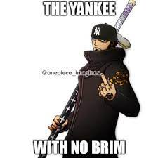 One Piece But Awesome On Instagram Yankee With No Brim Admin Usopp Yankee With No Brim One Piece Yankees