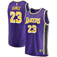 Los angeles lakers clot x ceballos merino knit jersey. Men S Los Angeles Lakers Lebron James Fanatics Branded Purple 2018 19 Fast Break Replica Jersey Statement Edition