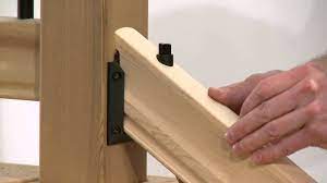 If so, rip some wood that is identical to the wood you are using to create the new stair railings and miter the edges to angle them from the top to the bottom newel post. How To Install A Rail Simple Traditional Stair Railing Kit Youtube