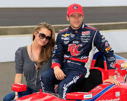 It takes a lot to win a nascar race. Race Car Driver Marco Andretti Marries Model Marta Krupa Car And Driver Race Cars Model