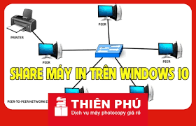 Hướng dẫn cách share máy in qua mạng lan win 10 cực đơn giản