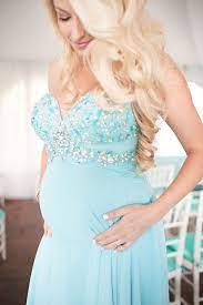 Pin By Ashley Gain Weddings On Ashley Gain Parties Celebrations Baby Shower Dresses Maternity Dresses For Baby Shower Blue Baby Shower Dress
