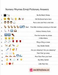 It can feature nursery rhymes and lullabies, popular songs that. Free Printable Baby Shower Nursery Rhymes Emoji Quiz Answer Key Nursery Rhyme Baby Shower Game Baby Shower Printables Nursery Rhyme Baby Shower