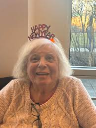Memory Care residents celebrating the New Year 2025!!