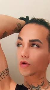 Gay Dude with Blonde Hair Singer