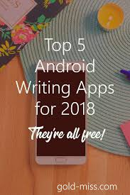 Top 5 Android Writing Apps For 2018 They Re All Free Ebook Writing Writing Writing A Book