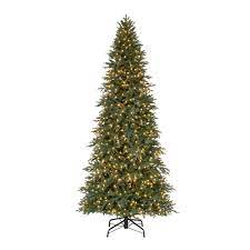 10 foot pre lit christmas tree. Home Accents Holiday 10 Ft Pre Lit Led Meadow Fir Quick Set Artificial Christmas Tree With 900 Warm White Lights Tga0p2557l04 The Home Depot