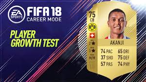 Where can i access the database of confirmed fifa 20 cards? Fifa 18 Manuel Akanji Growth Test Youtube
