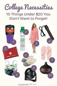 22 Unexpected College Necessities Things You Ll Def Wannna Bring College Necessities College Dorm Essentials Freshman College