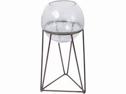 It can also be used for water plants. Mayfair Fishbowl Planter On Iron Stand M K B London