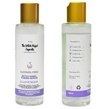 Alcohol Free Witch Hazel & Lavender Toner 150ml | Natural Skin Cleanser &  Toner