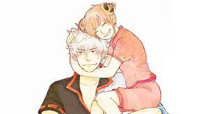 子供たち 1匹にべったり甘えられてなんでもない風を装うも口元がムズムズとニヤつくのを抑えられない銀さんを見て羨ましさに歯ぎしりしたい 過去絵 を含めて 閲覧 評価 ブクマやお気に入り登録ありがとうご 2021 アニメのかわいいカップル イラスト 銀神