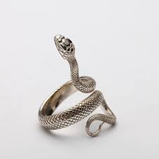 Solid Silver Serpent Snake Ring Viper Serpent Ring Snake Etsy Snake Jewelry Snake Ring Silver Fashion Rings Silver