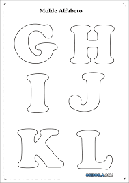 Si tienes que hacer algún trabajo especial con letras, si necesitas hacer un cartel, una advertencia o simplemente dar un determinado mensaje a alguien especial. Moldes De Letras Em Eva Para Imprimir So Escola