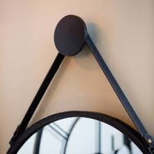 Support Miroir Barbier Noir D10 Cm Inspire Miroir Miroir De Table Miroir Rond