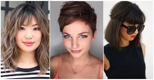 Short hairstyles with bangs save you from hassle of complicated long hair styles, while short sleek red hairstyle with side bangs. 50 Ways To Wear Short Hair With Bangs For A Fresh New Look