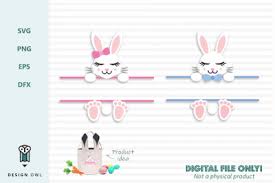 This set consists of 2 free svg files and creates creates a cute back of a bunny. Download Easter Bunny Name Monogram Frame Svg File Free Free 2345567 Svg Download Design Cutting Files