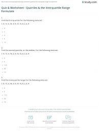 Some of the worksheets for this concept are wjec mathematics, notes unit 8 interquartile range box plots and outliers, quartiles and interquartile range, name date determining interquartile ranges lesson, measures of central tendencies, key concept and vocabulary, 6th statistics grade, center and spread of data. Finding The Interquartile Range Worksheets 99worksheets